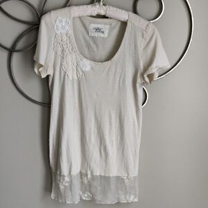 Johnny Was For Love & Liberty embellished tee